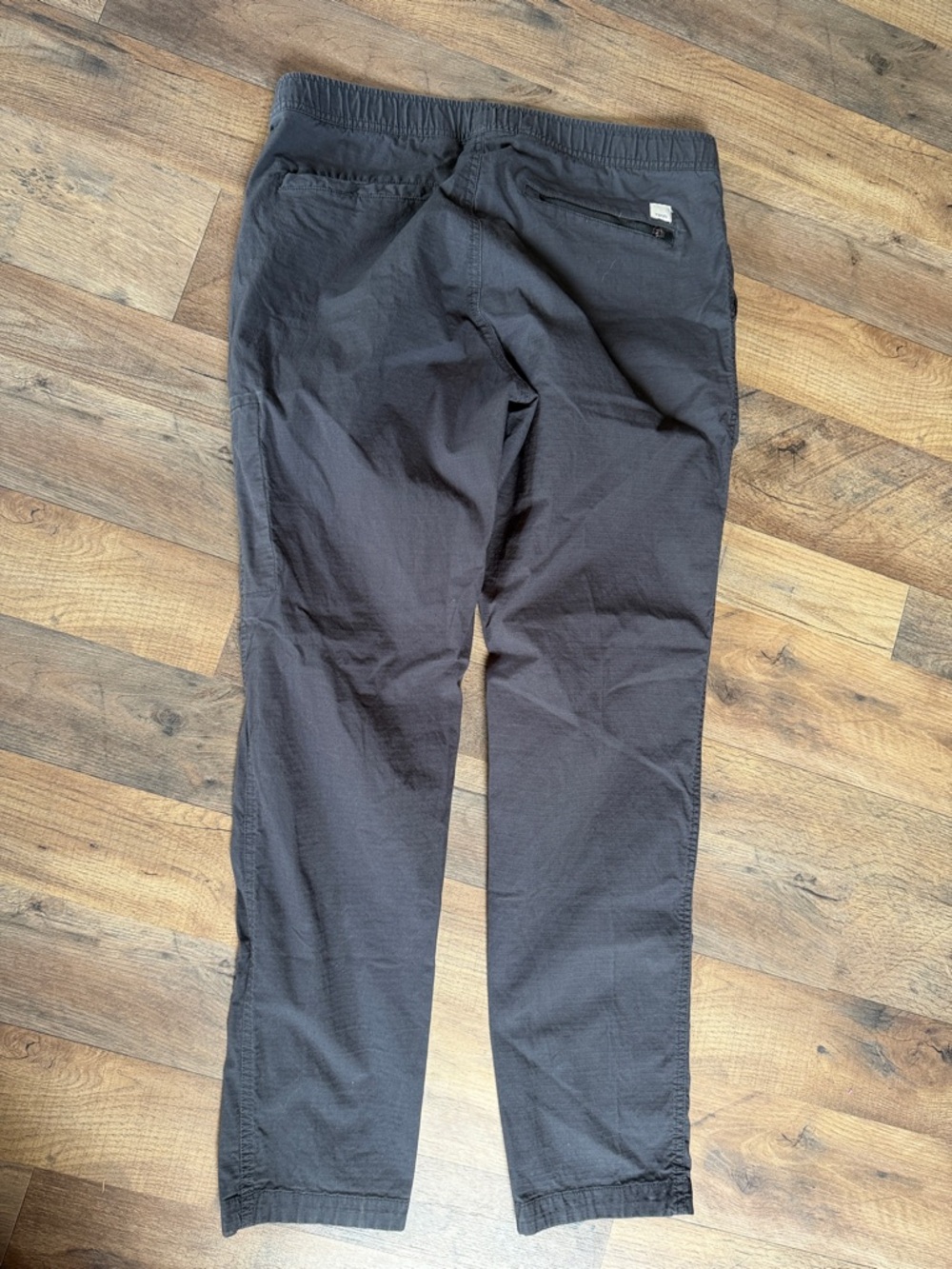 Vuori Women Ripstop Pant Charcoal Gray Canvas Drawstring VW401 Stretch large - Picture 5 of 5